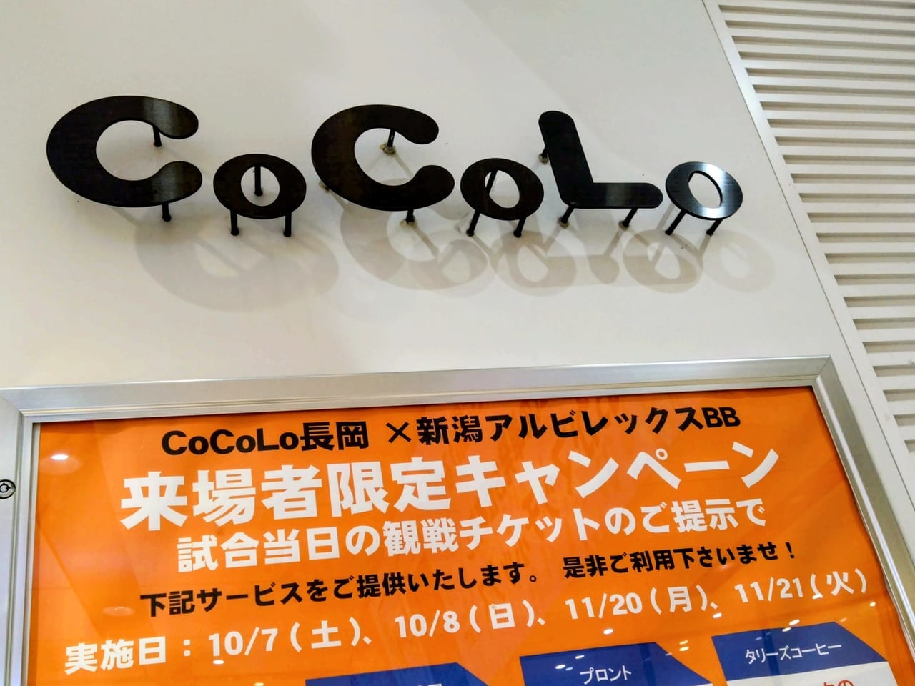 CoCoLo長岡アルビレックスBBキャンペーン202310-3